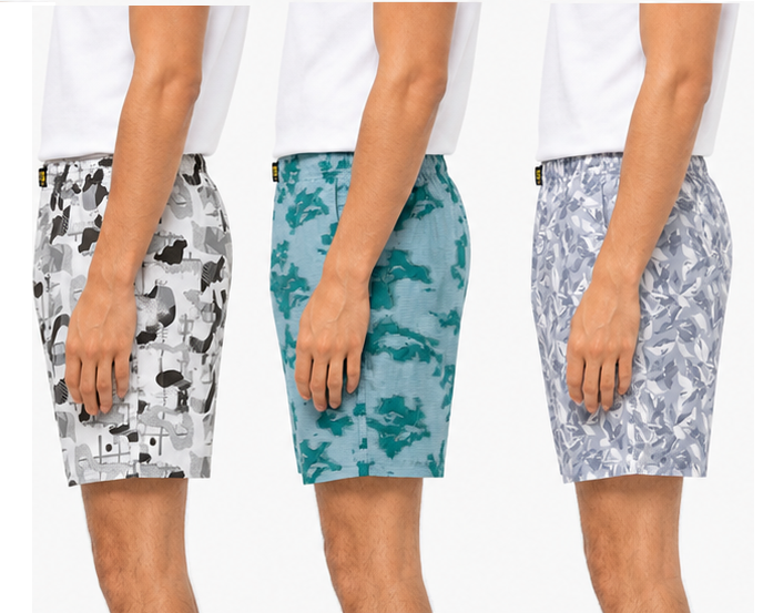 Men & Women Printed Boxer Shorts (Combo Pack of 3) Casual Regular Fit with Back Pocket