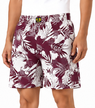 Men & Women Printed Boxer Shorts (Combo Pack of 3) Casual Regular Fit with Back Pocket