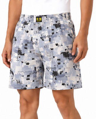 Men & Women Printed Boxer Shorts (Combo Pack of 3) Casual Regular Fit with Back Pocket