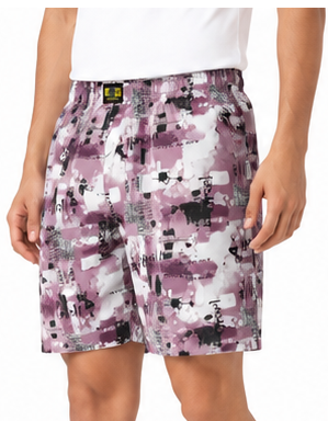 Men & Women Printed Boxer Shorts (Combo Pack of 3) Casual Regular Fit with Back Pocket