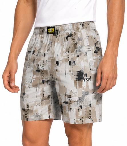 Men & Women Printed Boxer Shorts (Combo Pack of 3) Casual Regular Fit with Back Pocket