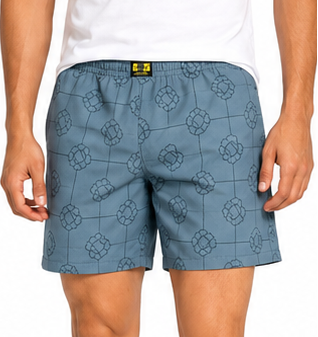Men & Women Printed Boxer Shorts (Combo Pack of 3) Casual Regular Fit with Back Pocket