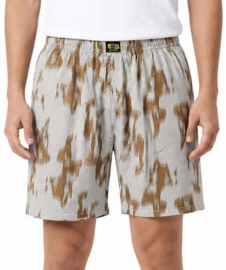 Men & Women Printed Boxer Shorts (Combo Pack of 3) Casual Regular Fit with Back Pocket